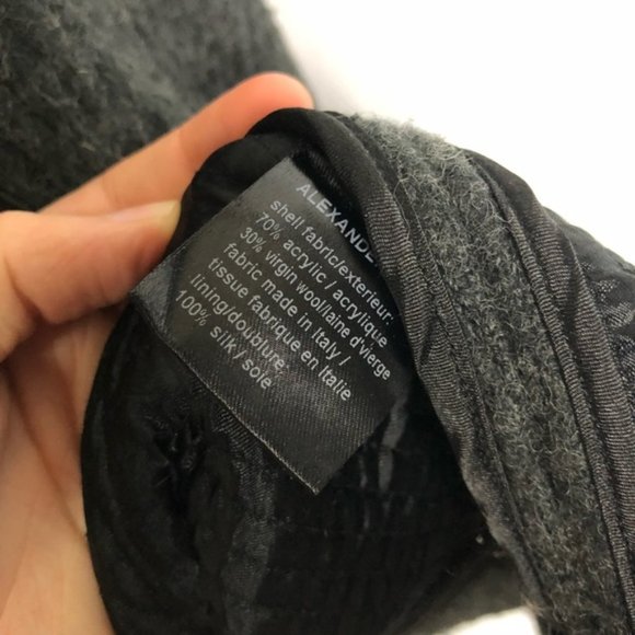 Alexander Wang Ribbed Wool Blend Short Car Coat - Picture 6 of 8